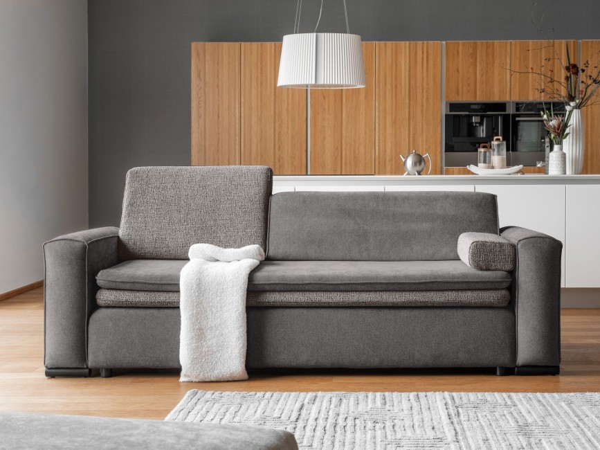 GROOVY MIU Sofa Rozkładana Tkanina Łatwoczysząca