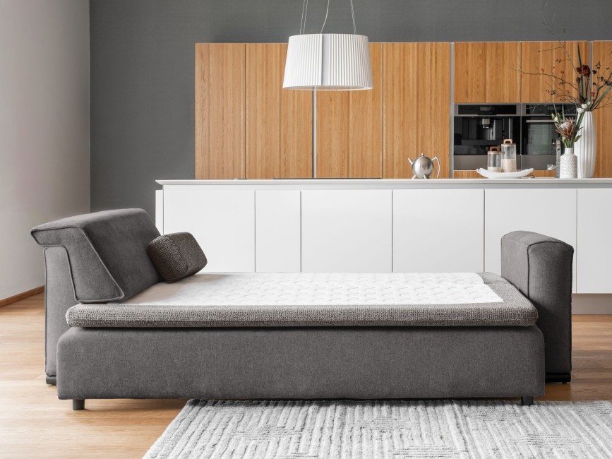 GROOVY MIU Sofa Rozkładana Tkanina Łatwoczysząca