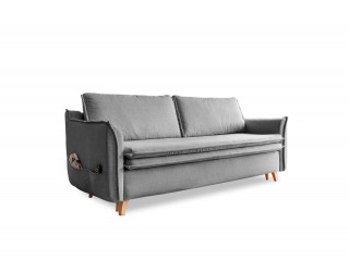 CHARMING CHARLIE SLIM Sofa Rozkładana Tkanina AU24 - Od Ręki