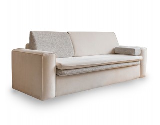 WILSON Sofa Rozkładana Tkanina Łatwoczyszcząca