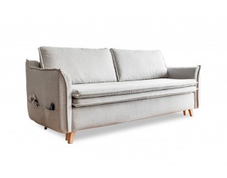 CHARMING CHARLIE SLIM Sofa Rozkładana Tkanina AU01 - Od Ręki