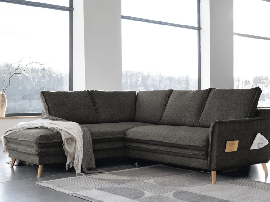 CHARMING CHARLIE LIMITED Narożnik L Rozkładany Tkanina ETS508 - Od Ręki