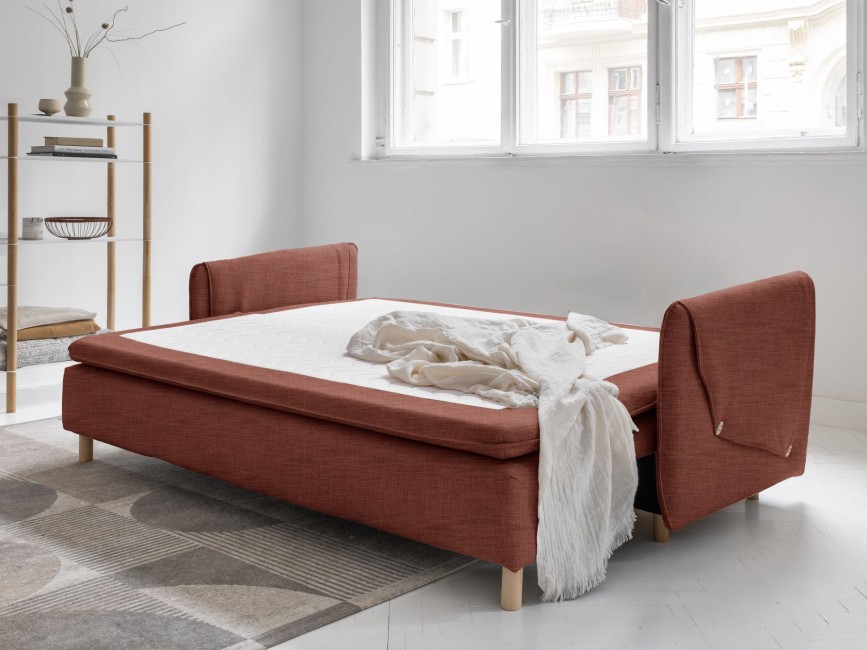 SIMON Sofa Rozkładana Tkanina Premium